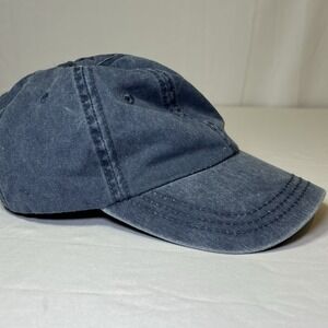 Retro Faded Blue Strap Back Dad Hat Adjustable Cap Boyfriend Sportsman